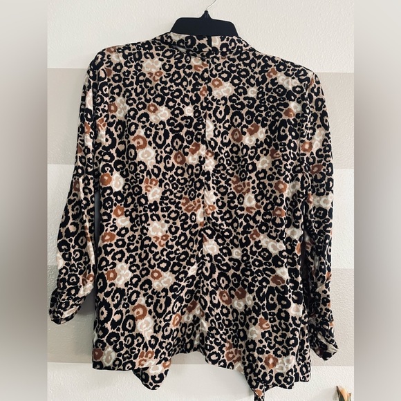 Leopard Print Women's Blazer - Picture 2 of 8